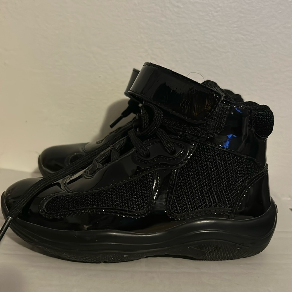 Toddler High top Prada sneaker